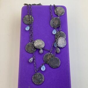 💛 Classic Stella & Dot Riviera Coin Necklace